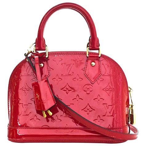 louis vuitton alma patent leather handbag|Louis Vuitton Alma monogram.